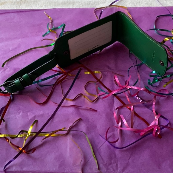 🧳 🏷 COACH LUGGAGE TAG 🏷🧳 NWT 🏷🧳 - Picture 14 of 16